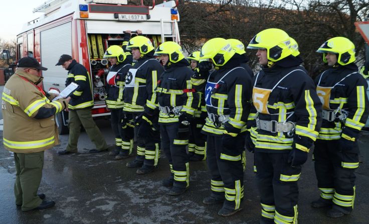 36 Feuerwehr-Mitglieder haben die Leistungsprüfung Branddienst abgelegt. Foto: FF