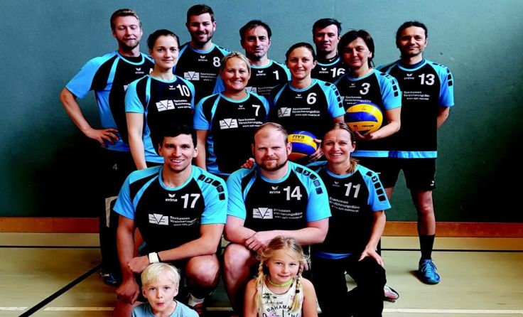 Das Volleyball-Mixed-Team hat eine erfolgreiche Saison hinter sich. Foto: Union