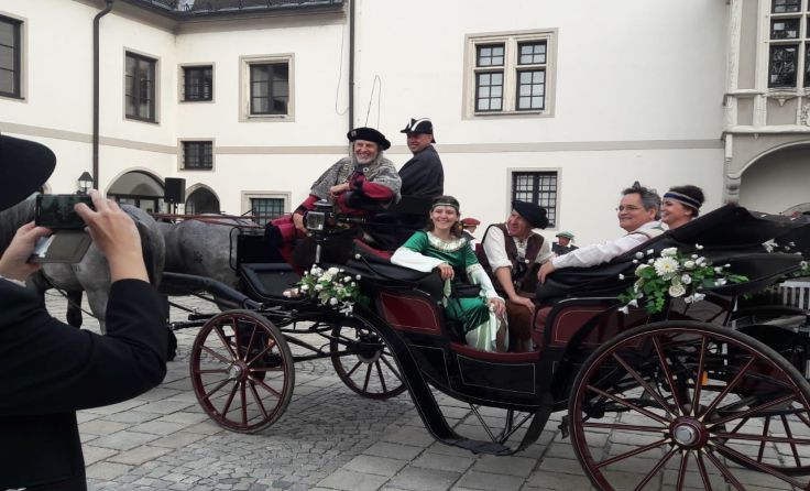 Ein Highlight beim Mittelalter-Fest: die Kutschenfahrten. Foto: privat