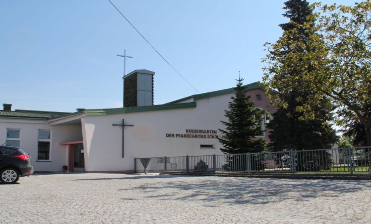 Das Zentrum der Guttenbrunn-Siedlung bleibt erhalten. Foto: Paltinger