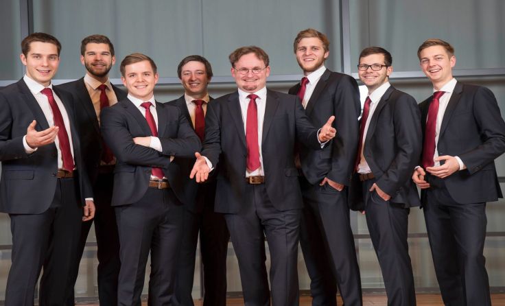 Das Vokalensemble „Hohes C“ gestaltet das Miva-Jubiläumskonzert. Foto: Ensemble