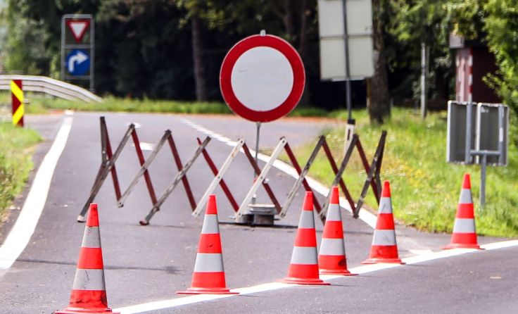 Auf- und Abfahrt Wels-Nord am Wochenende gesperrt. Symbolbild: Weihbold