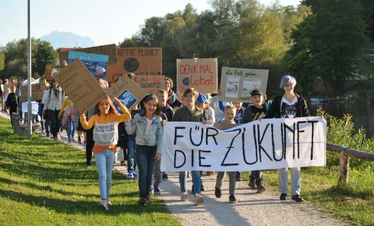Fridays for Future: Klima-Demo auch in Stadll-Paura. Foto: Kerstin Bamminger