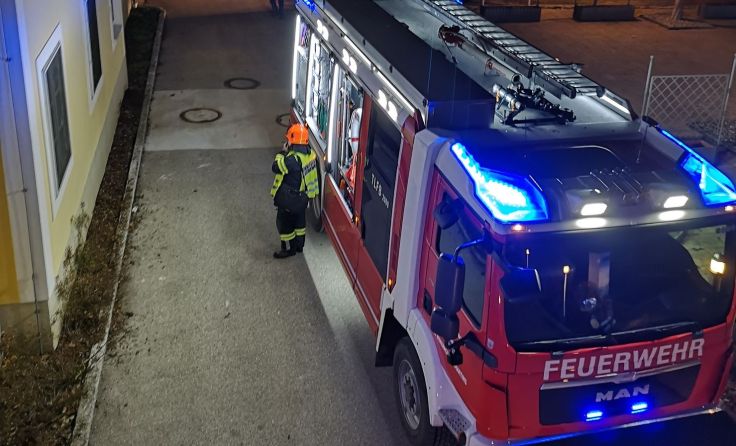 Einsatz für die beiden Bad Wimsbacher Feuerwehren. Foto: FF