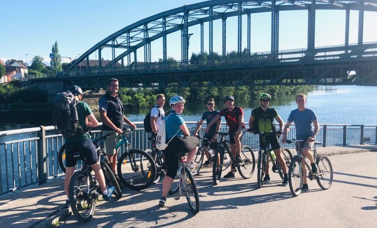 Im Sommer waren die Jugendlichen oft mit dem Rad unterwegs. Foto: LJ