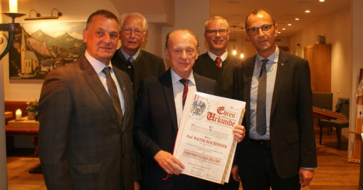 Rescheneder ist Ehren-Bundeskapellmeister