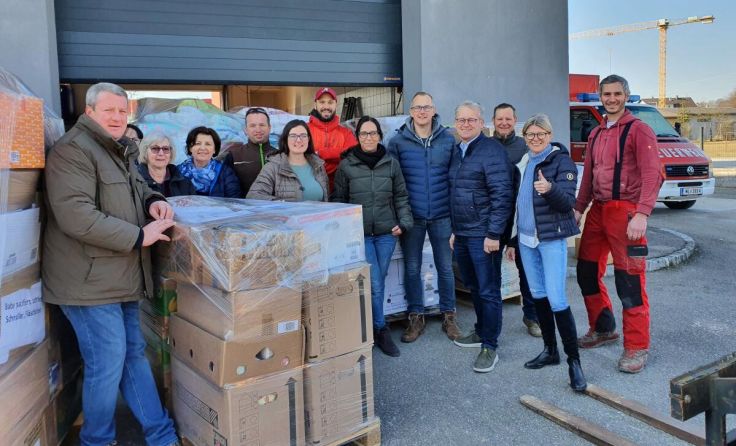 Nur ein paar der zahlreichen Helfer, die mitangepackt haben. (Foto: Gemeinde)