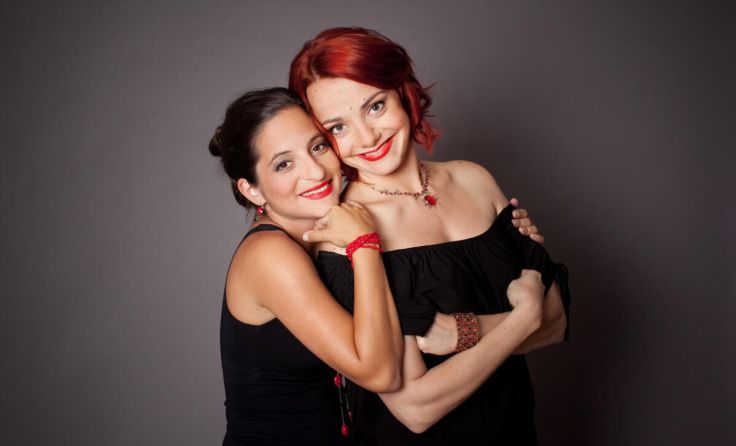 Caroline Athansiadis und Gudrun Nikodem-Eichenhardt sind die Kernölamazonen. (Foto: Julia Wesely)