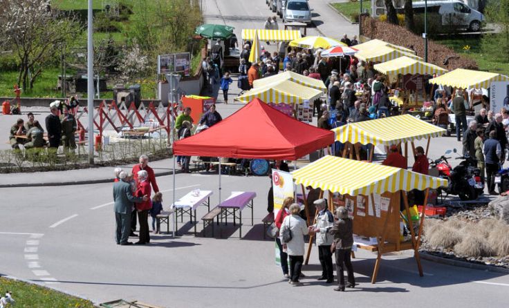 Es soll wieder ein Marktfest in Buchkirchen geben. (Foto: Michael Thallinger)