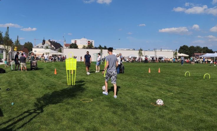 Der Flachsspinnereipark ist eröffnet. (Foto: Gemeinde)