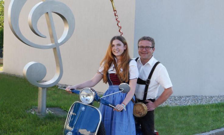 Die Mitglieder des Musikvereines laden zum Dämmerschppen. (Foto: Musikverein)