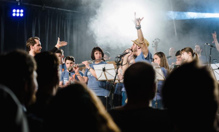 Mit dabei ist der Musiverein Marchtrenk. (Foto: Nena Diana)