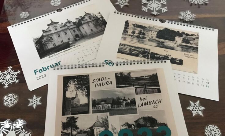 Der Kalender 2023 mit alten Ansichten (Foto: privat)