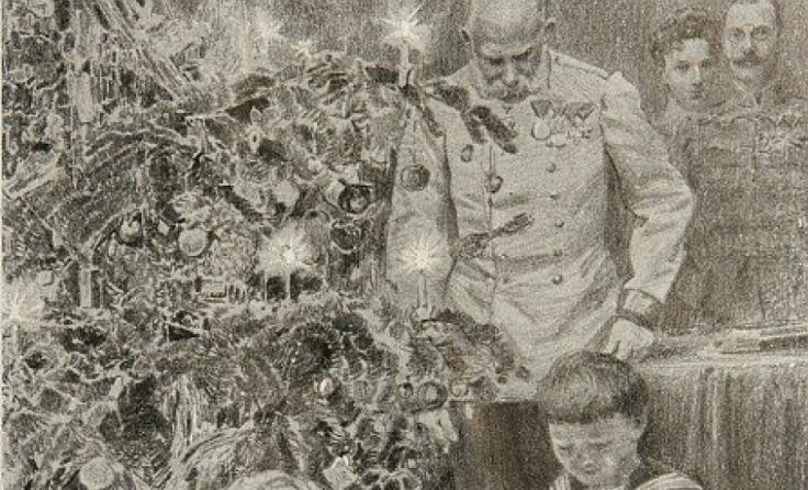 Eine Zeitungsillustration aus dem Jahr 1916 (Foto: Kaiservilla)