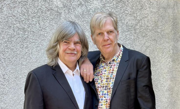 Axel (l.) und Thorsten Zwingenberger zu Gast für ein Benefizkonzert (Foto: C. Zwingenberger)