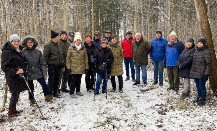 Gesellige Wanderung der Senioren (Foto: Johann Huber)