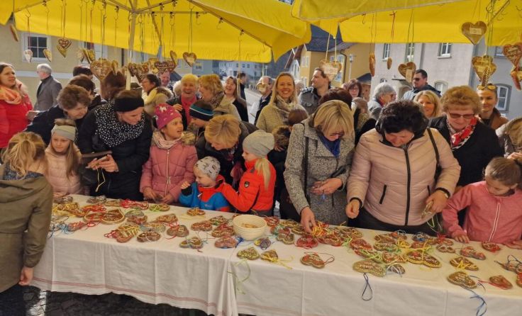 Herzen gab es am Liebstattsonntag in Pennewang (Foto: privat)