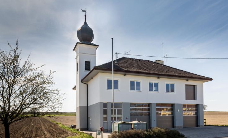 Das Zeughaus der FF Haiding in Krenglbach (Foto: Florian Neumüller)