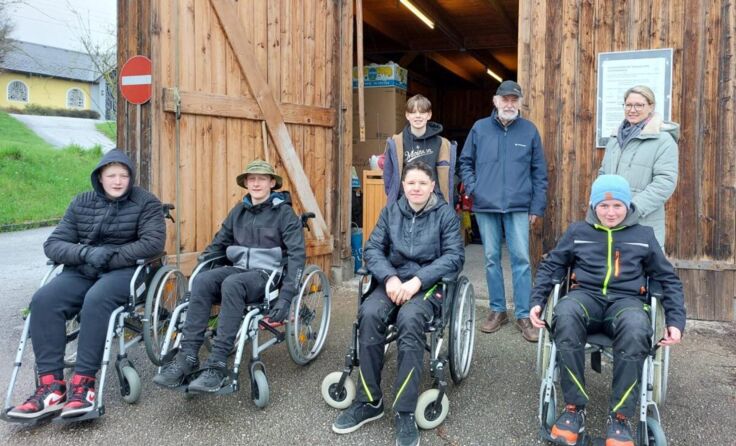 Die Jugendlichen stellten sich in den Dienst der guten Sache. (Foto: Caritas Osthilfe)