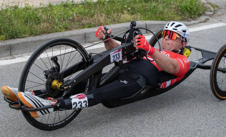 Walter Ablinger hatte beim Weltcup in Belgien mit Problemen zu kämpfen. (Foto: Peter Maurer)