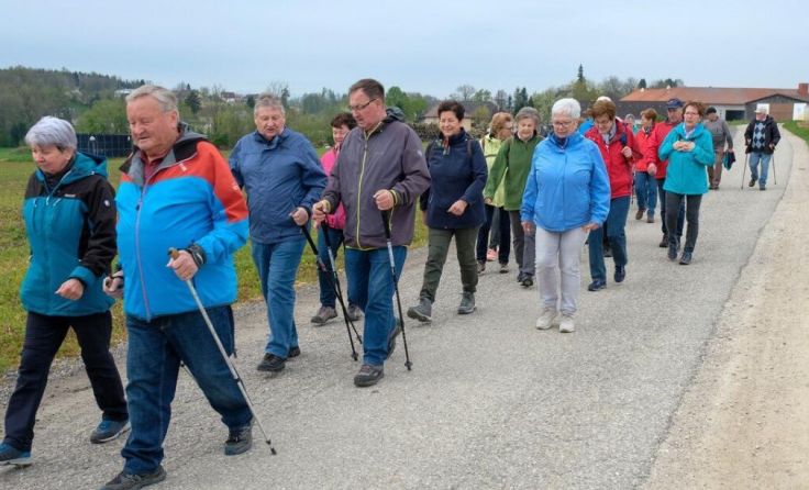 Die Sipbachzeller Senioren waren in ihrer Heimat unterwegs. (Foto: Johanna Huber)