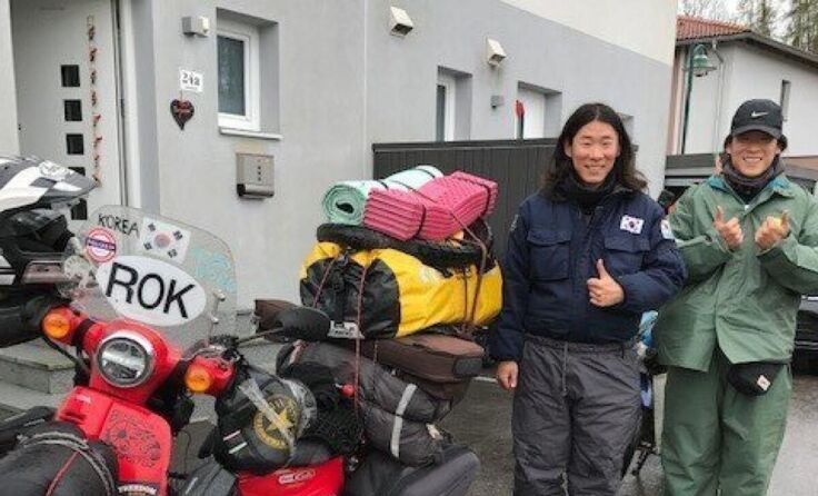 Kang und Wang haben bei Familie Fagerer Kaffee getrunken. (Foto: Fagerer)