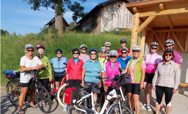 Mit dem Rad unterwegs im Bezirk, (Foto: Glück)