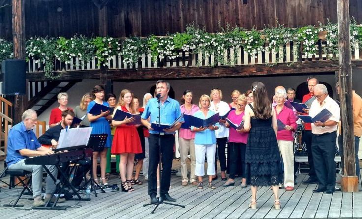 Der Flavia-Chor Lambach trat in Meggenhofen auf. (Foto: privat)