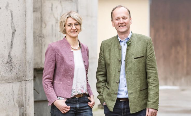 Margit Ziegelbäck aus Steinhaus und Leopold Keferböck aus Sipbachzell (Foto: Marianne Mittermayr)