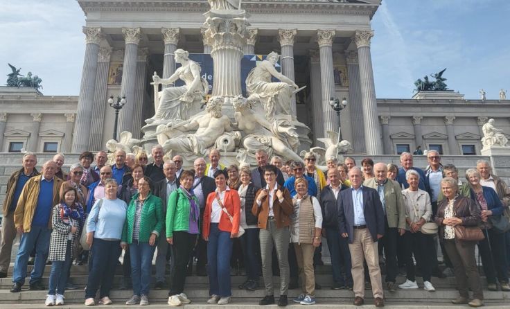 Die Haager Senioren waren in Wien zu Besuch. (Foto: Seniorenbund)