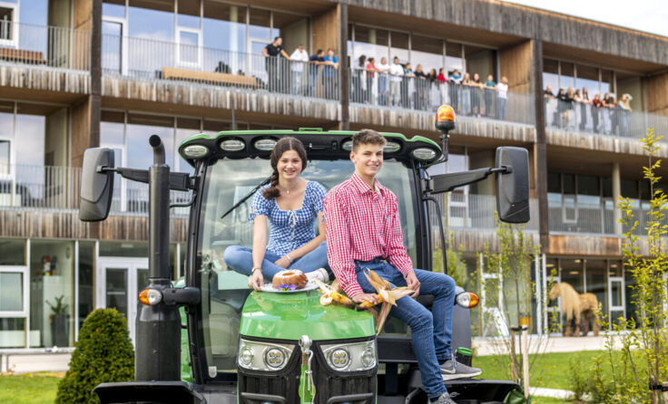 Jugendliche können das Agrarbildungszentrum kennenlernen. (Foto: Peter Echt)