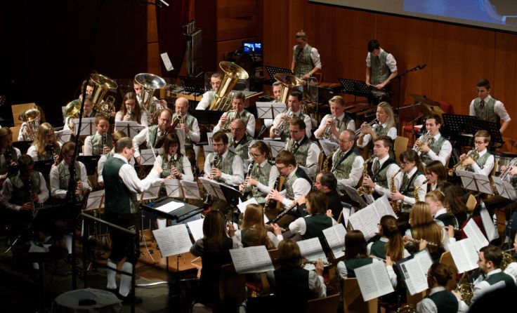 Die Musikkapelle aus Bad Schallerbach gibt einen Gala-Abend. (Foto: Daniel)