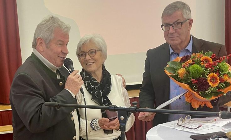 Hans Feizlmayr, Hildegard Roithmeier, Ernst Hinterberger (v.l.) (Foto: Herbert Pichler)