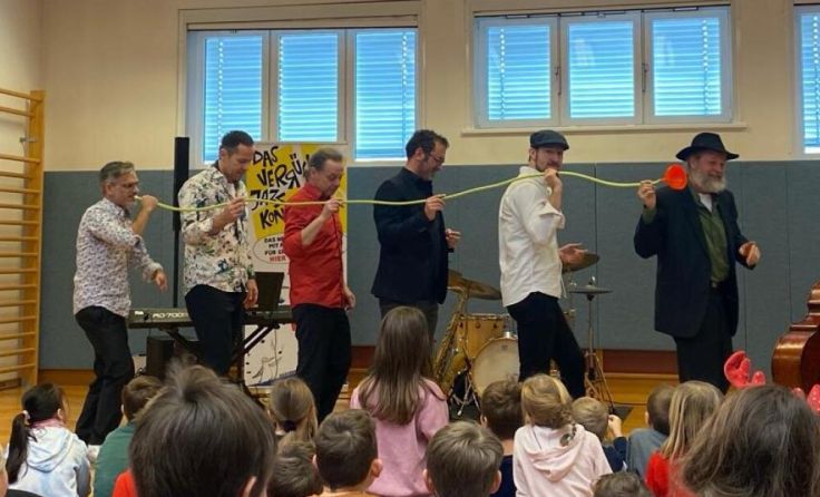 Die Kinder erlebten ein abwechslungsreiches Konzert (Foto: VS Gaspoltshofen)