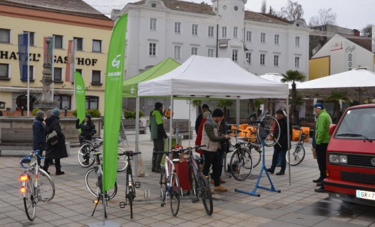 In Grieskirchen kann man sein Fahrrad durchchecken lassen. (Foto: privat)