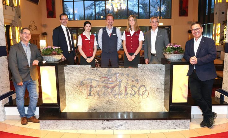 Zu Besuch im Hotel Paradiso in Bad Schallerbach. (Foto: Andreas Maringer)