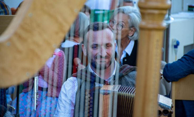 Ein Fest der regionalen Volkskultur in Hofkirchen (Foto: Martin Kumpfmüller)
