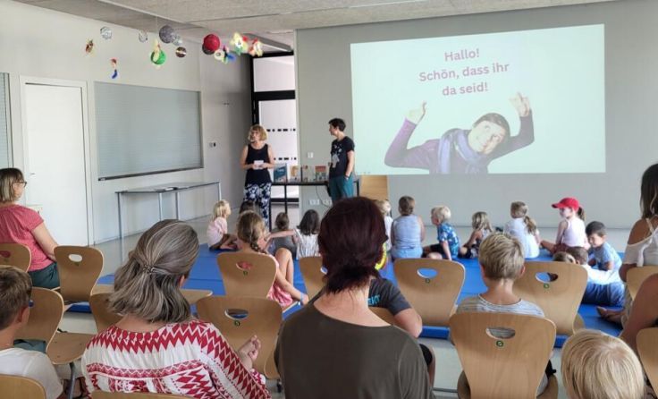 Lena Raubaum war in Wallern zu Gast. (Foto: Bibliothek Wallern)