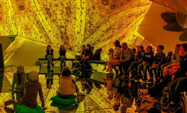 Im Schlossmuseum Peuerbach wird es wieder galaktisch. (Foto: Richard Mayr)