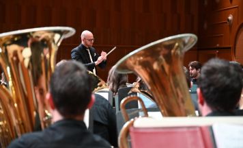Konzert in Marchtrenk mit Blasmusik aus dem unendlichen Raum