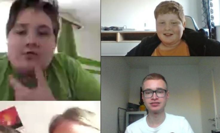 Jugendstunde via Skype, Foto FF Rems