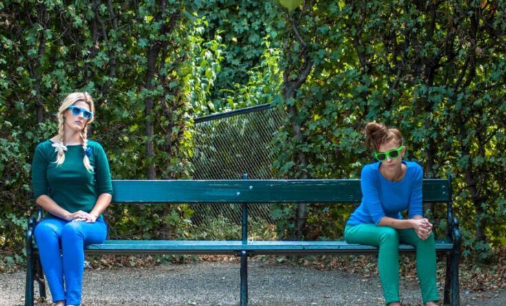 Ute und Tatiana nehmen am 21. Freistädter Kabarett- und Kleinkunstbewerb teil.