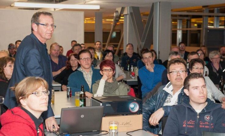 Bürgermeister Christian Denkmaier hatte zu Dorfgesprächen geladen. 