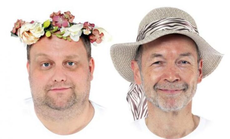 Günther Lainer und Ernst Aigner treten in St. Leonhard auf.