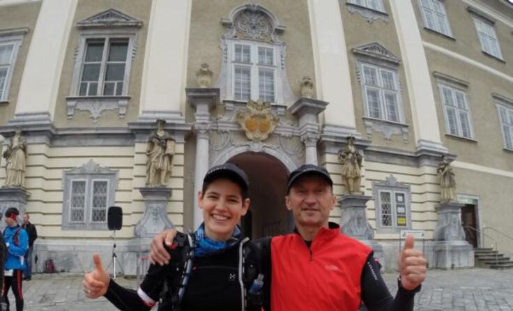 167 Kilometer liefen Sigrid Huber und Helmut Kastl beim Via Natura Ultra Trail.