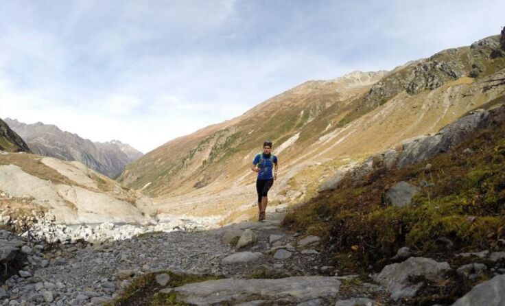 Hunderte Kilometer durchs Gelände läuft Sigrid Huber beim Trailrunning.