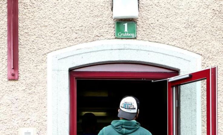 In das ehemalige Zollgebäude in Wullowitz kommen 20 Asylwerber. Symbolfoto: vowe