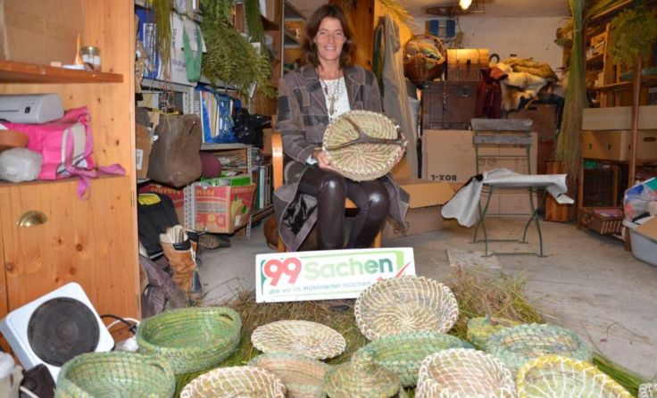 Altes Handwerk, wie das Korbwickeln, hat im Mühlviertel eine lange Tradition. 