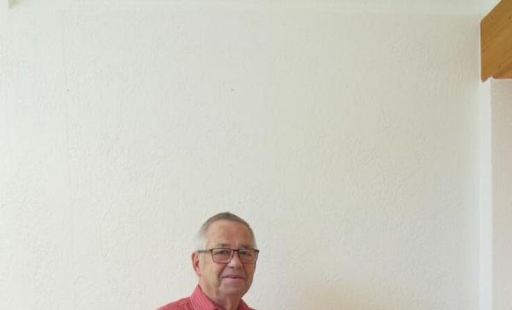 Rudolf Prinz stellt seine Bilder vom Johannesweg am 14. November aus. 