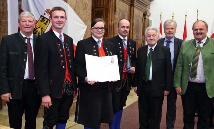 Die Stadtkapelle Freistadt erhielt den Rudolf Zeman-Preis. Fotos: Land OÖ/Kauder